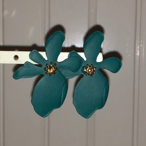 💙flower earrings
